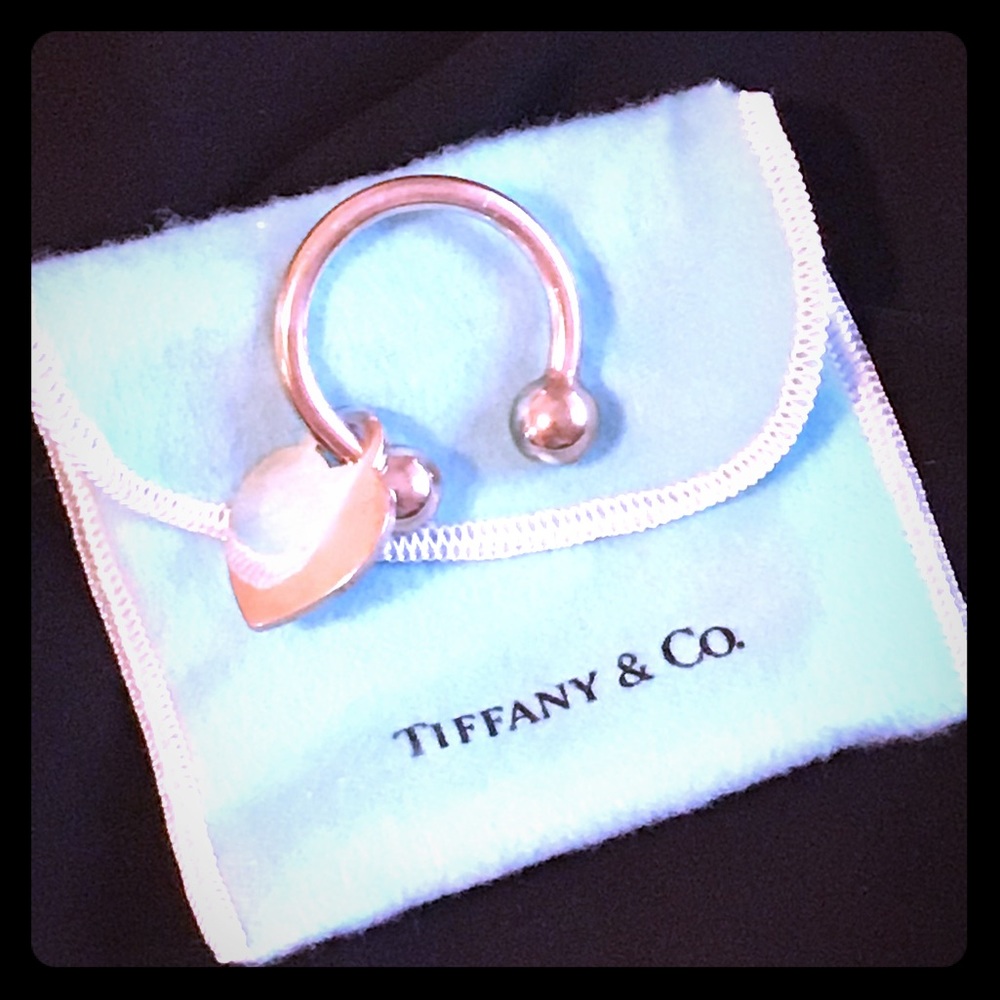Tiffany & Co Sterling Silver Key Ring